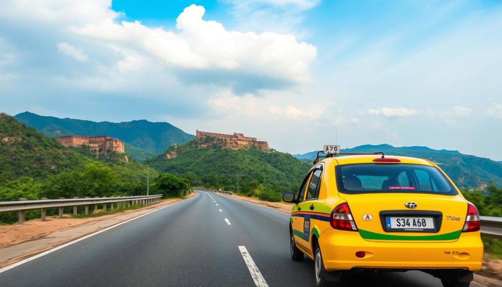 Udaipur to chittorgarh taxi service